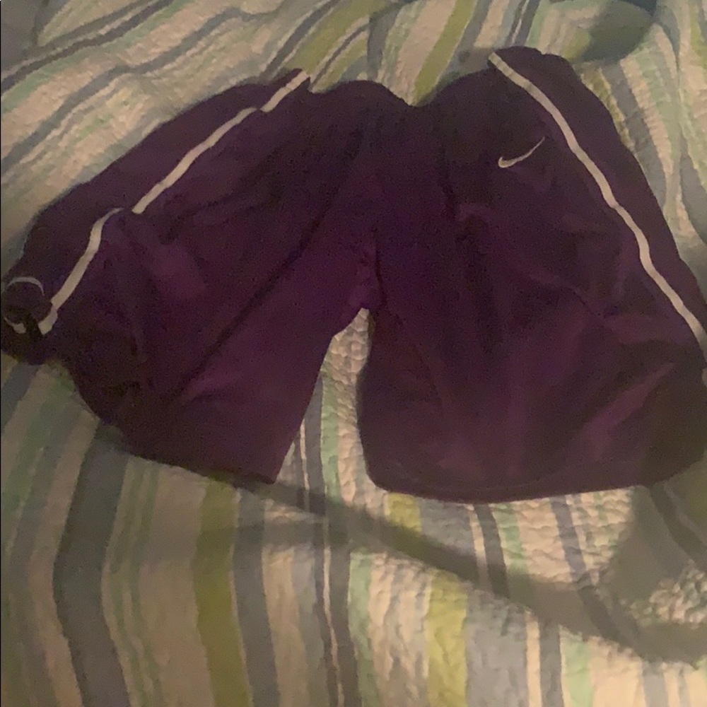 Kobe Bryant “Black Mamba” Purple Nike Shorts
